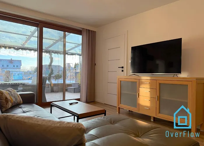 公寓 Break- Spacious With Jacuzzi- Tranquil Escape 15 Minutes To The Sea And Center Borkowo (Gdansk)